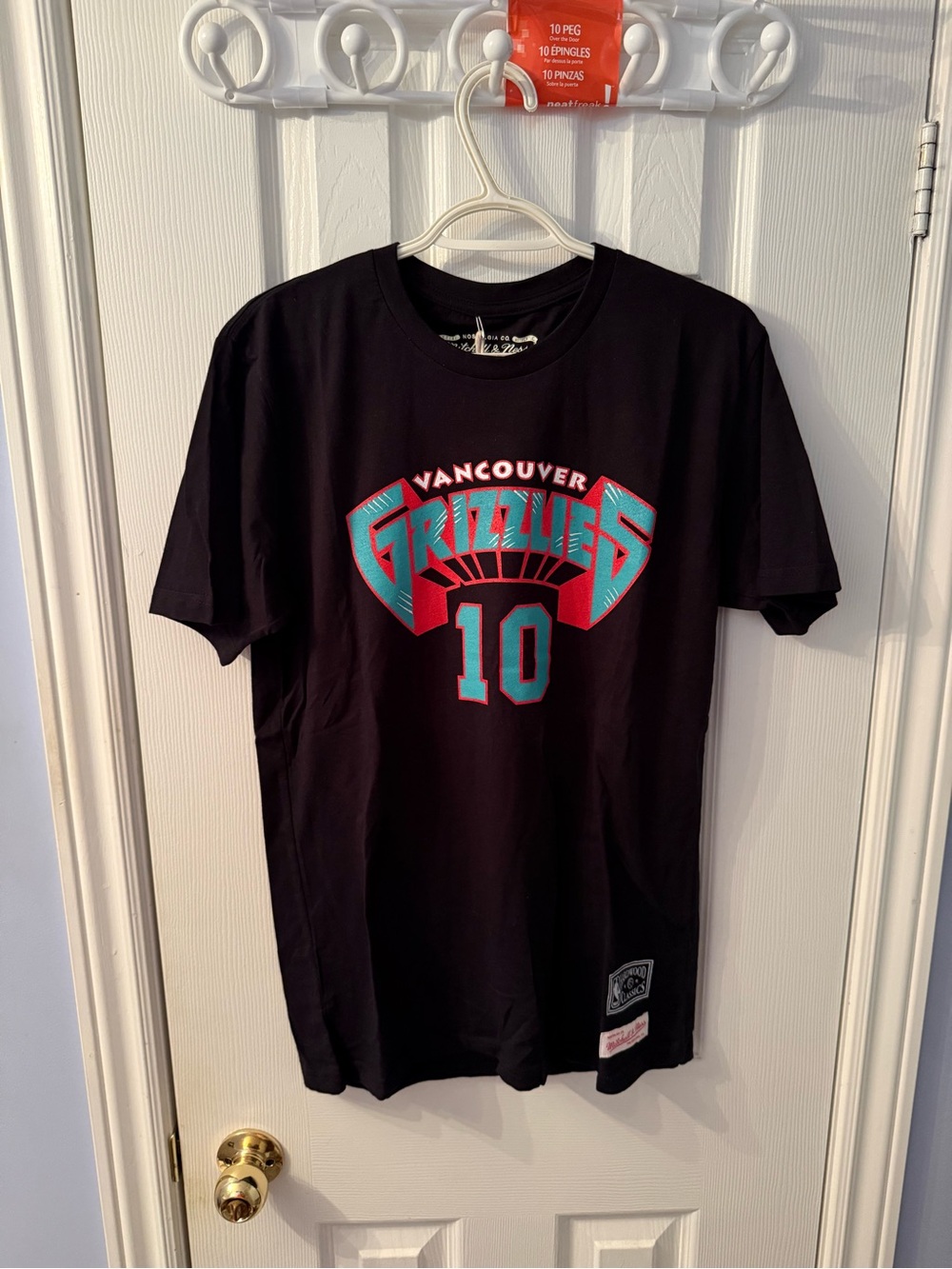 Mitchell & Ness NBA Vancouver Grizzlies Mike Bibby T-shirt Jersey